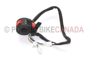 mini hummer atv 817, mini beast 707 - start stop switch with choke g1150011